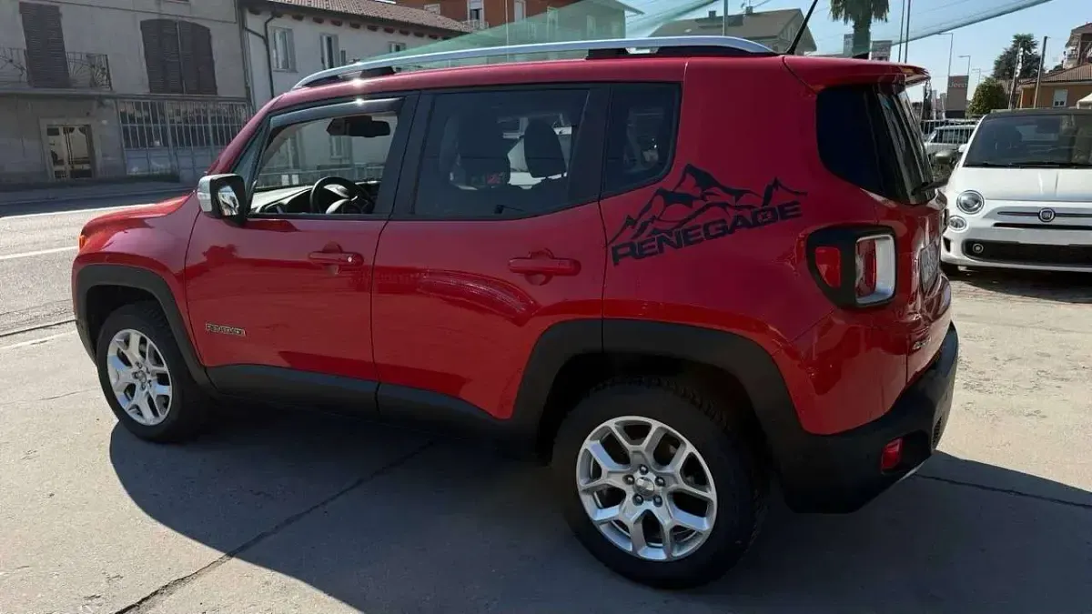 Usata Jeep Renegade Limited 140 CV (102 kW) 2016 Arancione SUV