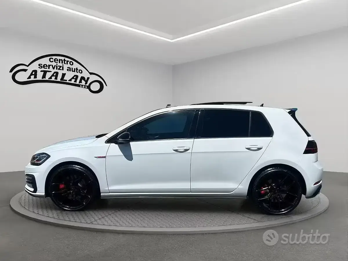 Usata VW Golf VII GTI 245 CV (180 kW) 2019 Bianco Berlina