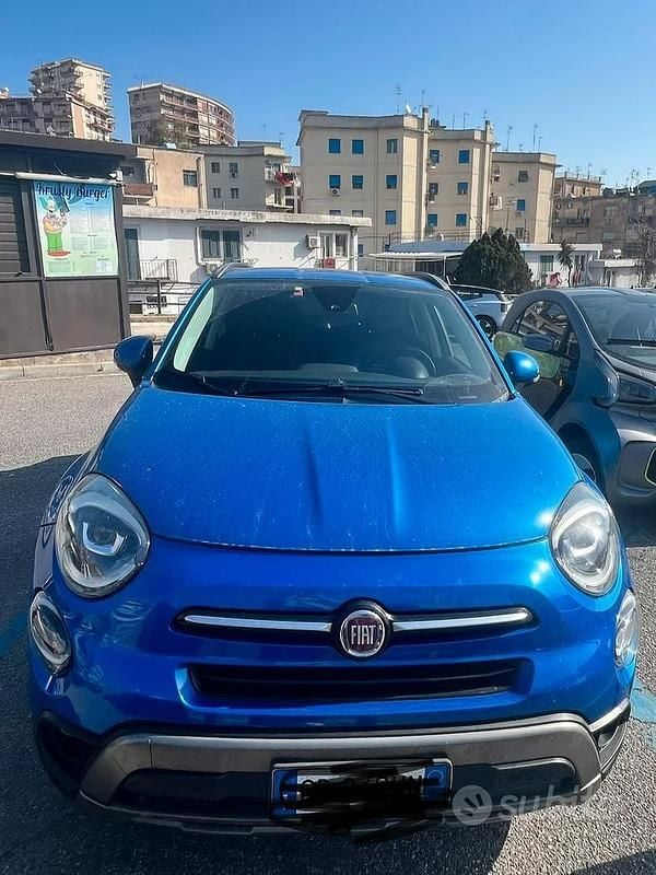 Usata Fiat 500X Cross 120 CV (88 kW) 2020 Blu SUV