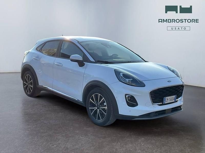 Usata Ford Puma Titanium S 125 CV (91 kW) 2023 Frozen white SUV