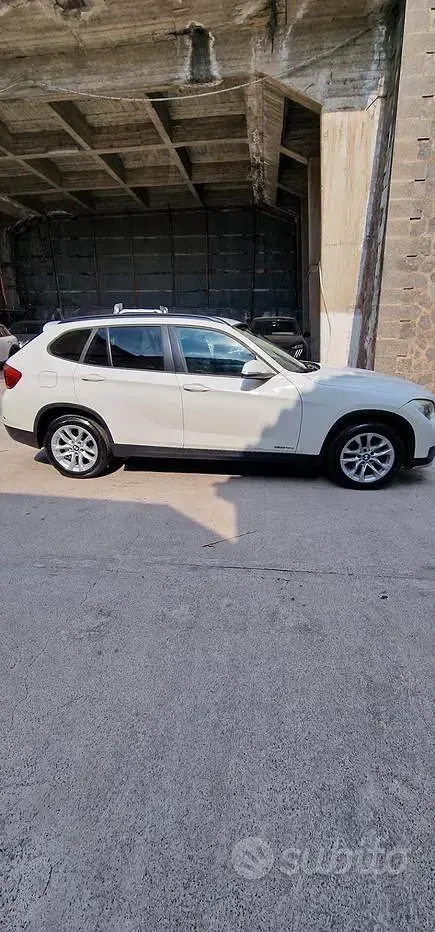 Usata BMW X1 Efficient Dynamics 116 CV (85 kW) 2014 Bianco SUV