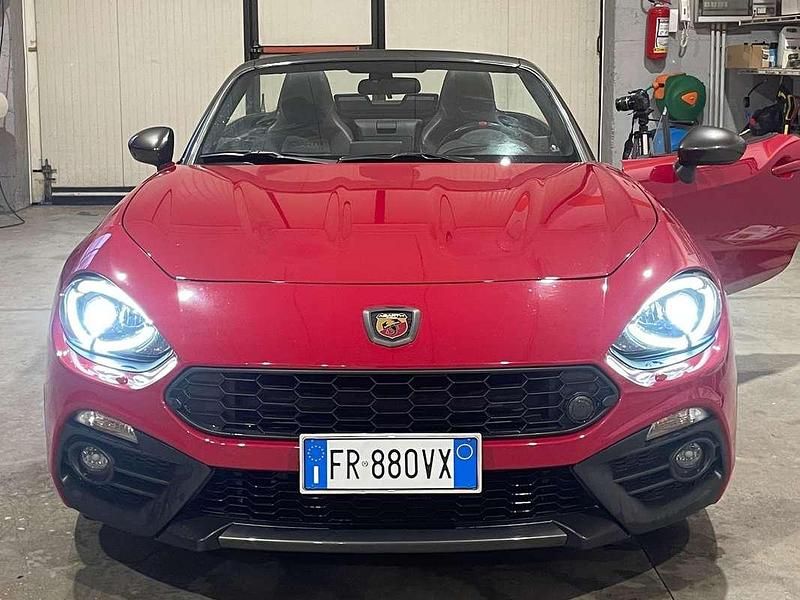 Usata Abarth 124 Spider 170 CV (125 kW) 2018 Rosso Cabrio