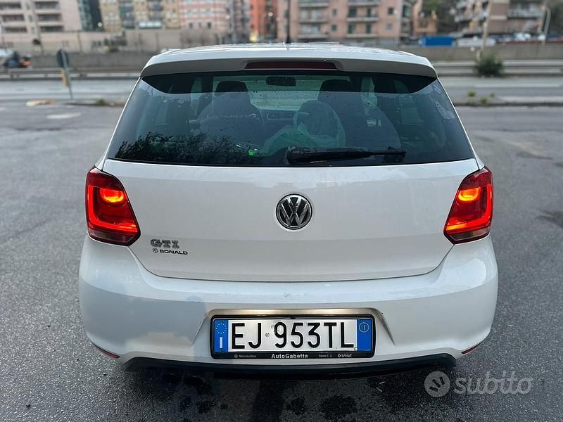 Usata VW Polo GTI 179 CV (131 kW) 2011 Bianco Utilitaria