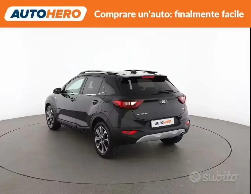 Usata Kia Stonic 110 CV (80 kW) 2018 Nero SUV