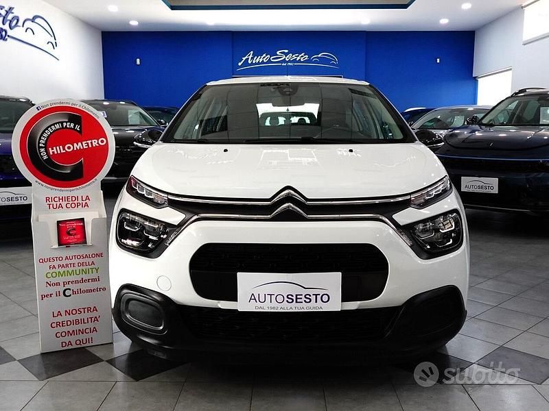 Usata Citroën C3 Feel 102 CV (75 kW) 2022 Bianco Utilitaria