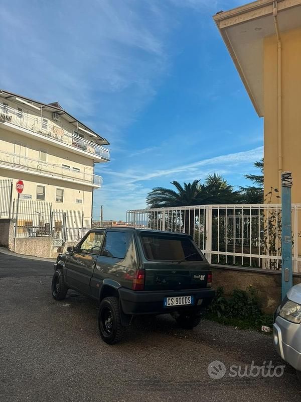 Usata Fiat Panda 4x4 1988 Verde Utilitaria