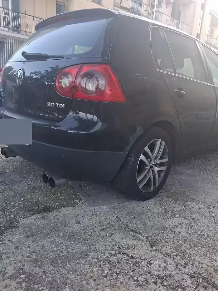 Usata VW Golf V 140 CV (102 kW) 2007 Nero Berlina