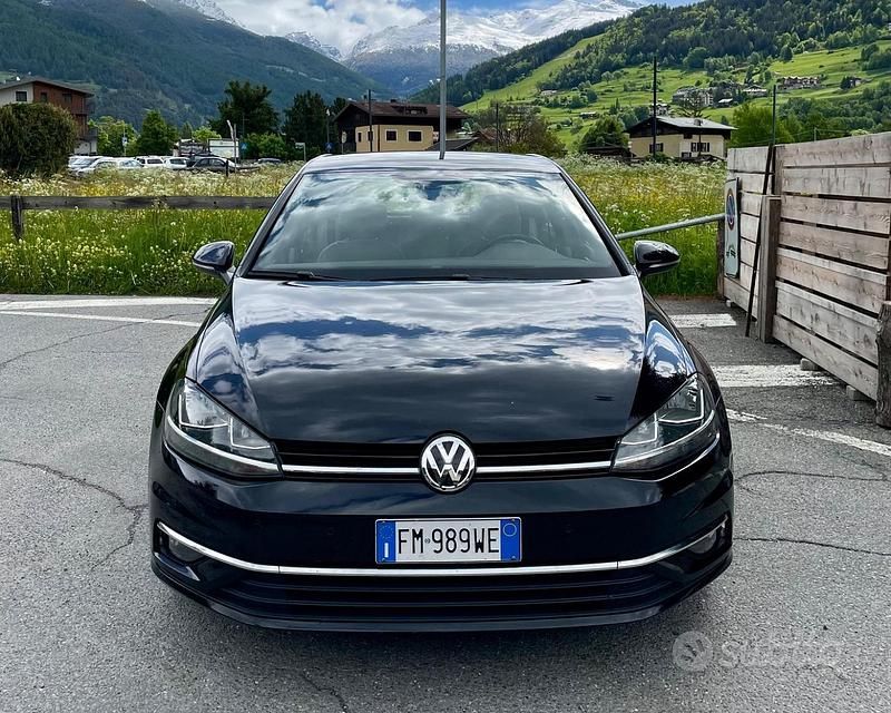 Usata VW Golf VII Highline 150 CV (110 kW) 2017 Nero Berlina