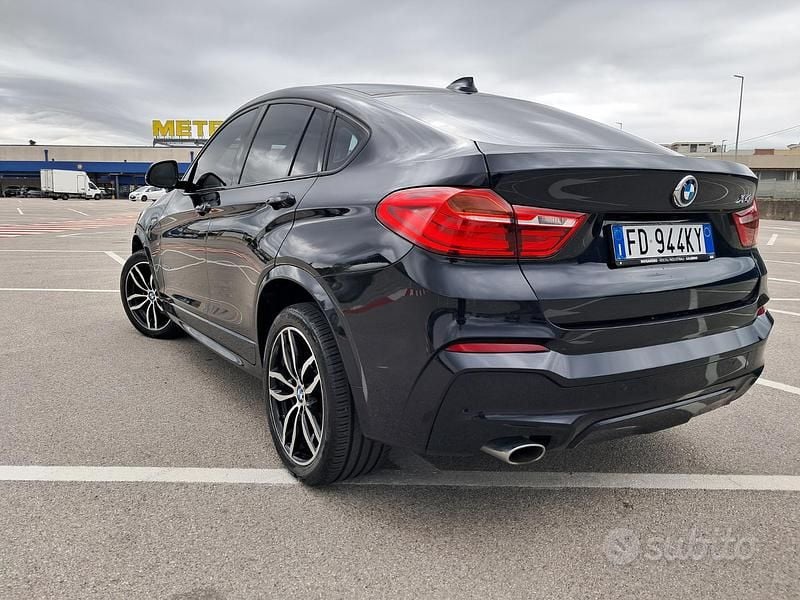 Usata BMW X4 190 CV (139 kW) 2016 Blu SUV