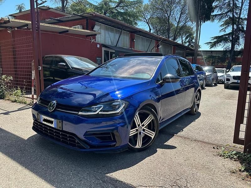 Usata VW Golf VII R 309 CV (227 kW) 2017 Blu Berlina