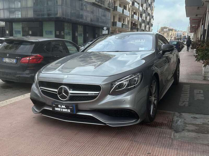 Usata Mercedes S63 AMG AMG 585 CV (430 kW) 2015 Grigio Coupé