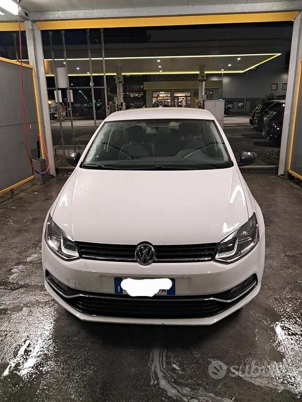 Usata VW Polo 90 CV (66 kW) 2016 Bianco Utilitaria