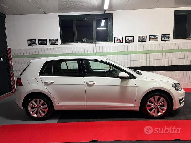 Usata VW Golf VII Comfortline 105 CV (77 kW) 2014 Bianco Berlina