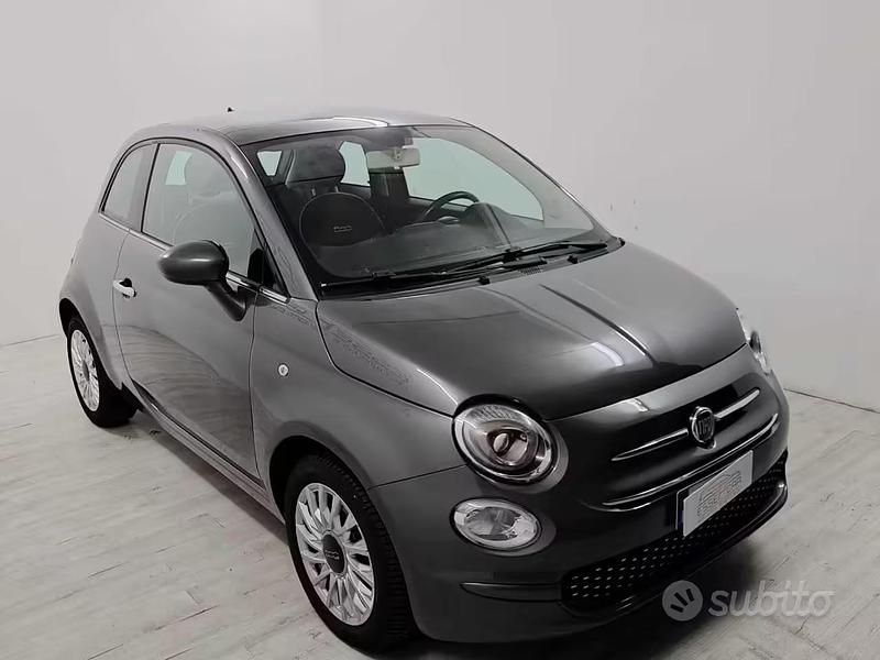 Usata Fiat 500 Lounge 69 CV (50 kW) 2018 Grigio scuro Utilitaria