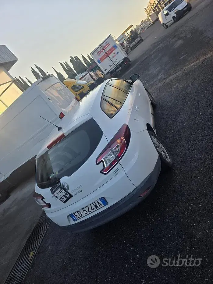 Usata Renault Mégane III 110 CV (80 kW) 2011 Bianco Berlina
