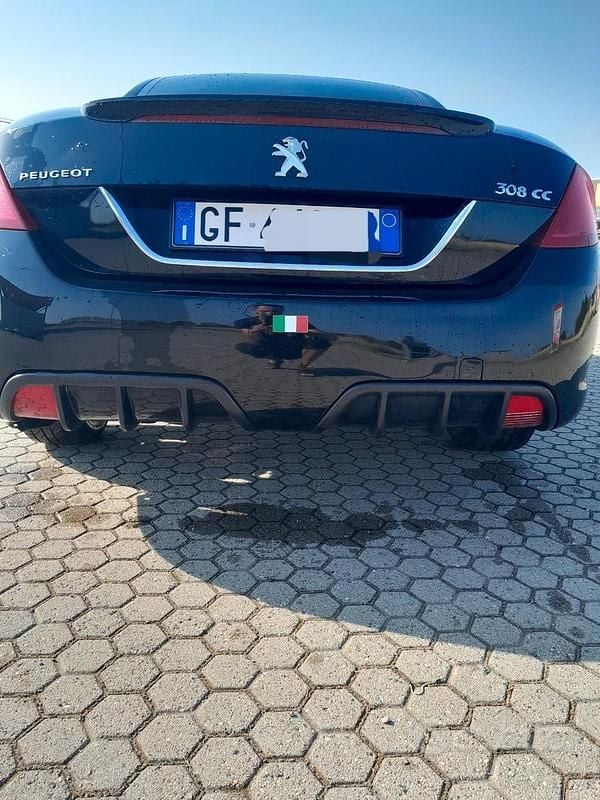 Usata Peugeot 308 CC 2011 Nero Cabrio