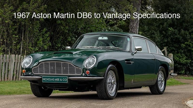 Usata Aston Martin DB6 282 CV (207 kW) 1967 Verde Coupé