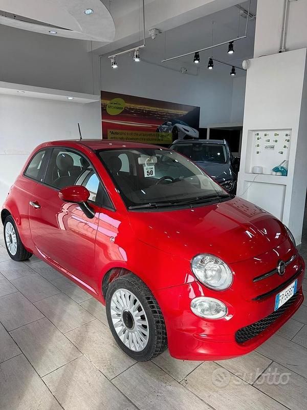 Usata Fiat 500 Lounge 69 CV (50 kW) 2018 Rosso Berlina