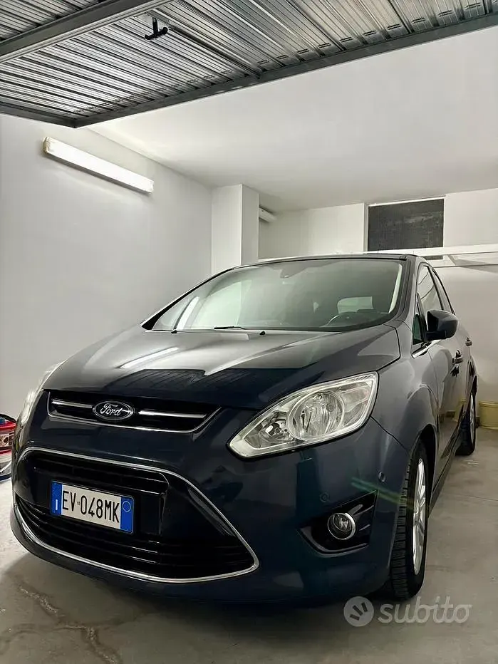 Usata Ford C-MAX 105 CV (77 kW) 2014 Blu Monovolume