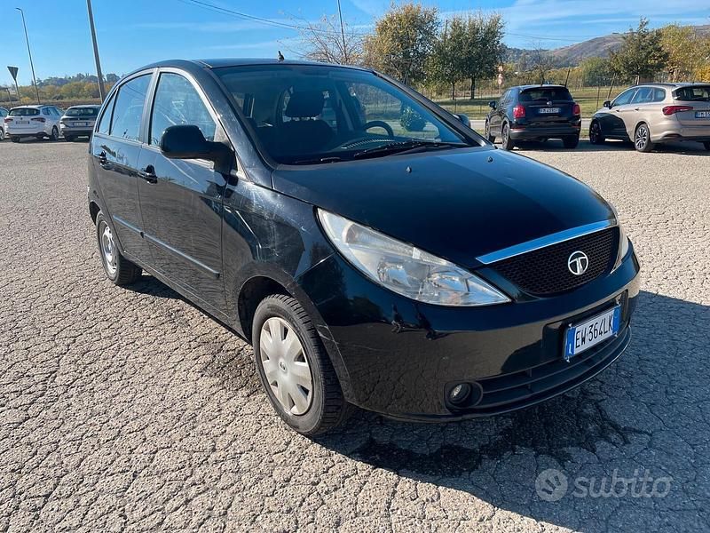 Usata Tata Indica 75 CV (55 kW) 2014 Nero Berlina