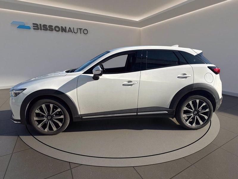 Usata Mazda CX-3 Exceed 121 CV (88 kW) 2019 Arctic white cle SUV