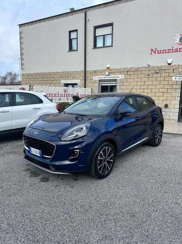 Usata Ford Puma S 125 CV (91 kW) 2022 Blu SUV