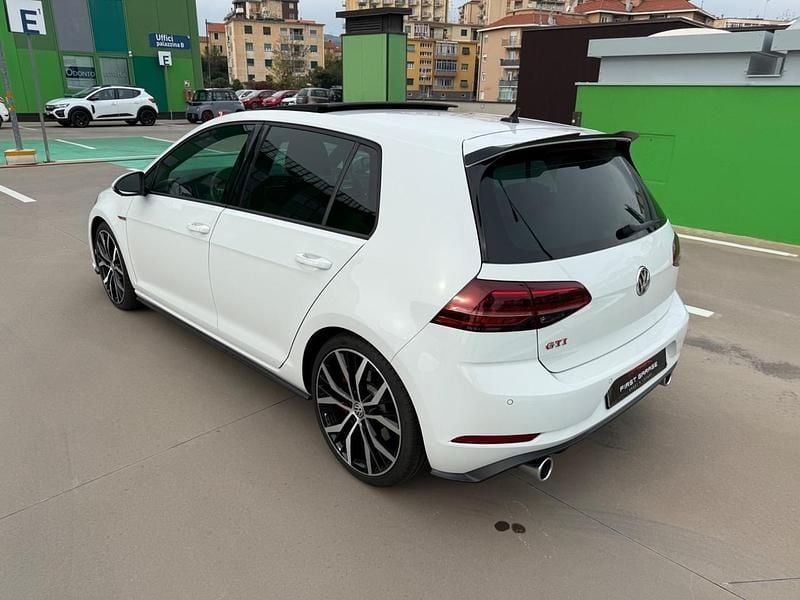 Usata VW Golf VII GTI 244 CV (179 kW) 2019 Bianco Berlina