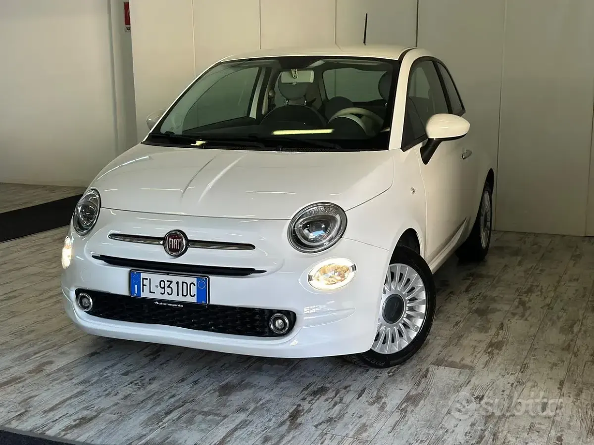Usata Fiat 500 69 CV (50 kW) 2017 Bianco Berlina