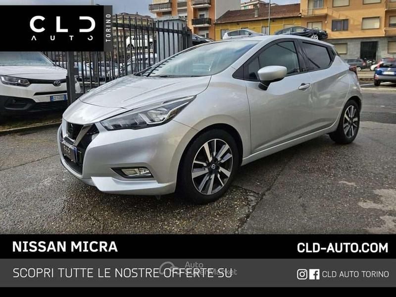 Usata Nissan Micra 90 CV (66 kW) 2018 Grigio Utilitaria