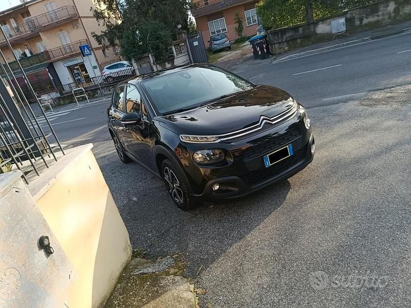 Usata Citroën C3 PureTech 82 CV (60 kW) 2018 Nero Utilitaria