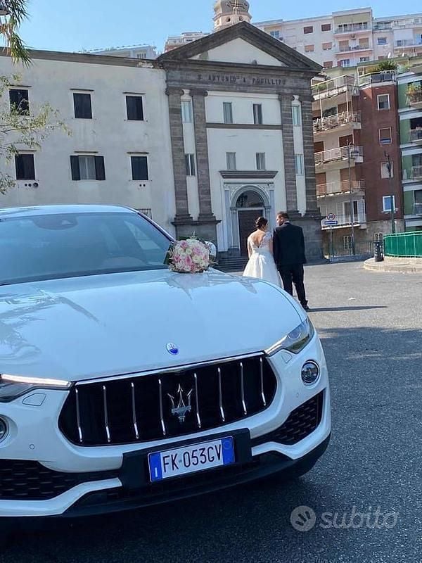 Usata Maserati Levante 250 CV (183 kW) 2017 Bianco pastello SUV