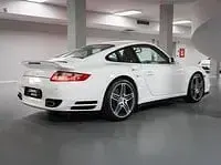 Usata Porsche 997 Turbo 480 CV (353 kW) 2008 Bianco Coupé