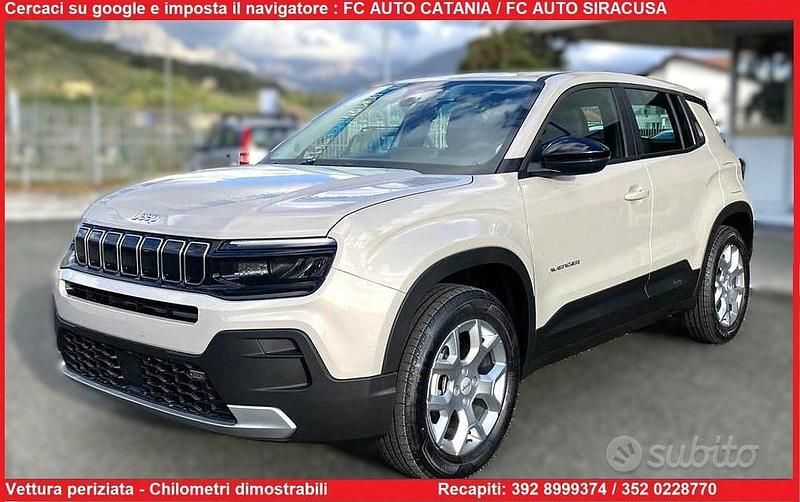 Usata Jeep Avenger Altitude 100 CV (73 kW) 2023 Bianco SUV