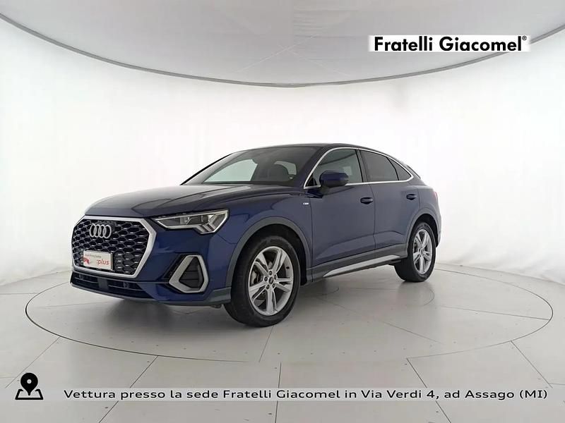 Usata Audi Q3 Sportback S-Line 150 CV (110 kW) 2024 Blu navarra metallizzato SUV