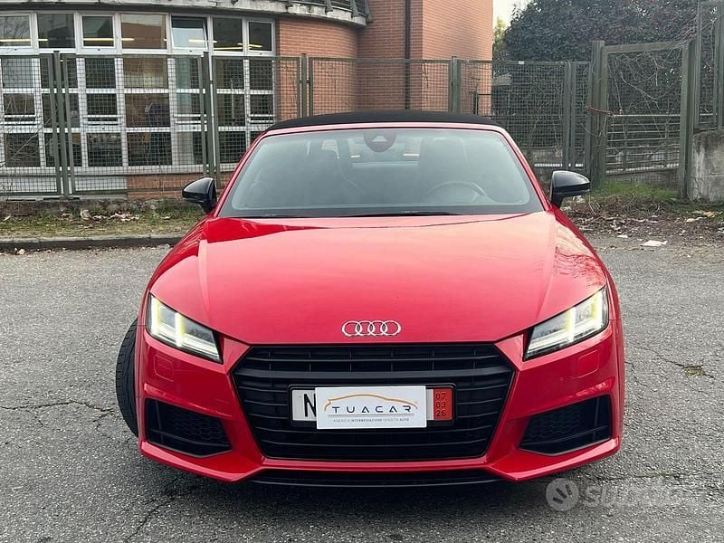 Usata Audi TTS S-Line 230 CV (169 kW) 2018 Rosso Berlina