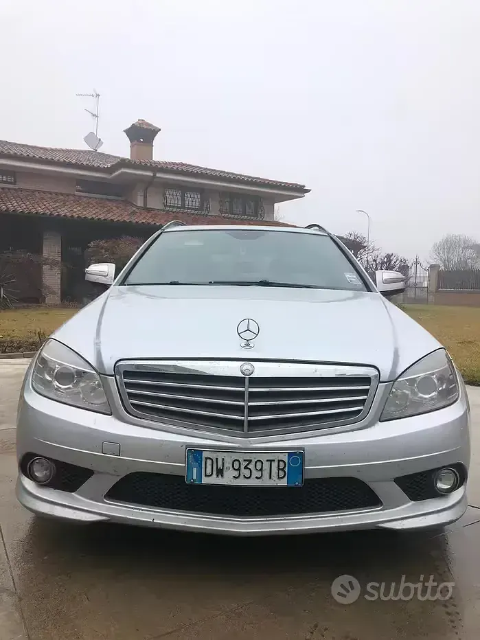 Usata Mercedes C220 170 CV (125 kW) 2009 Grigio Station wagon