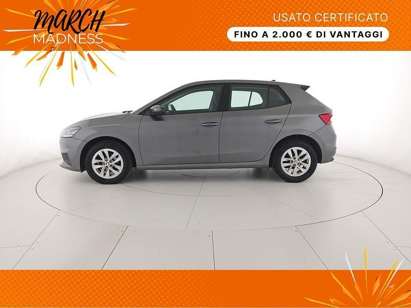 Usata Skoda Fabia Selection 95 CV (69 kW) 2022 Grigio graphite metallizzato Utilitaria