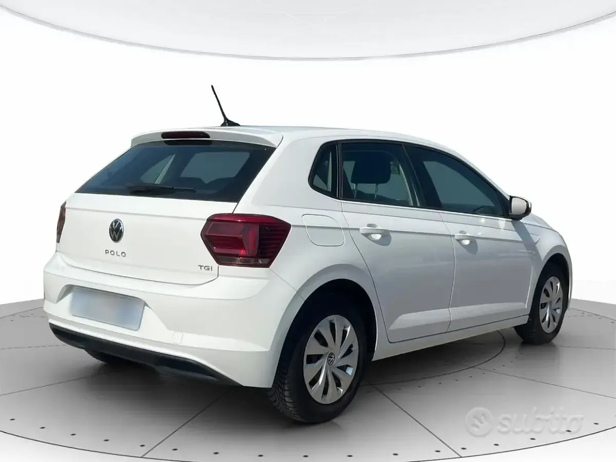 Usata VW Polo Trendline 90 CV (66 kW) 2021 Bianco Utilitaria