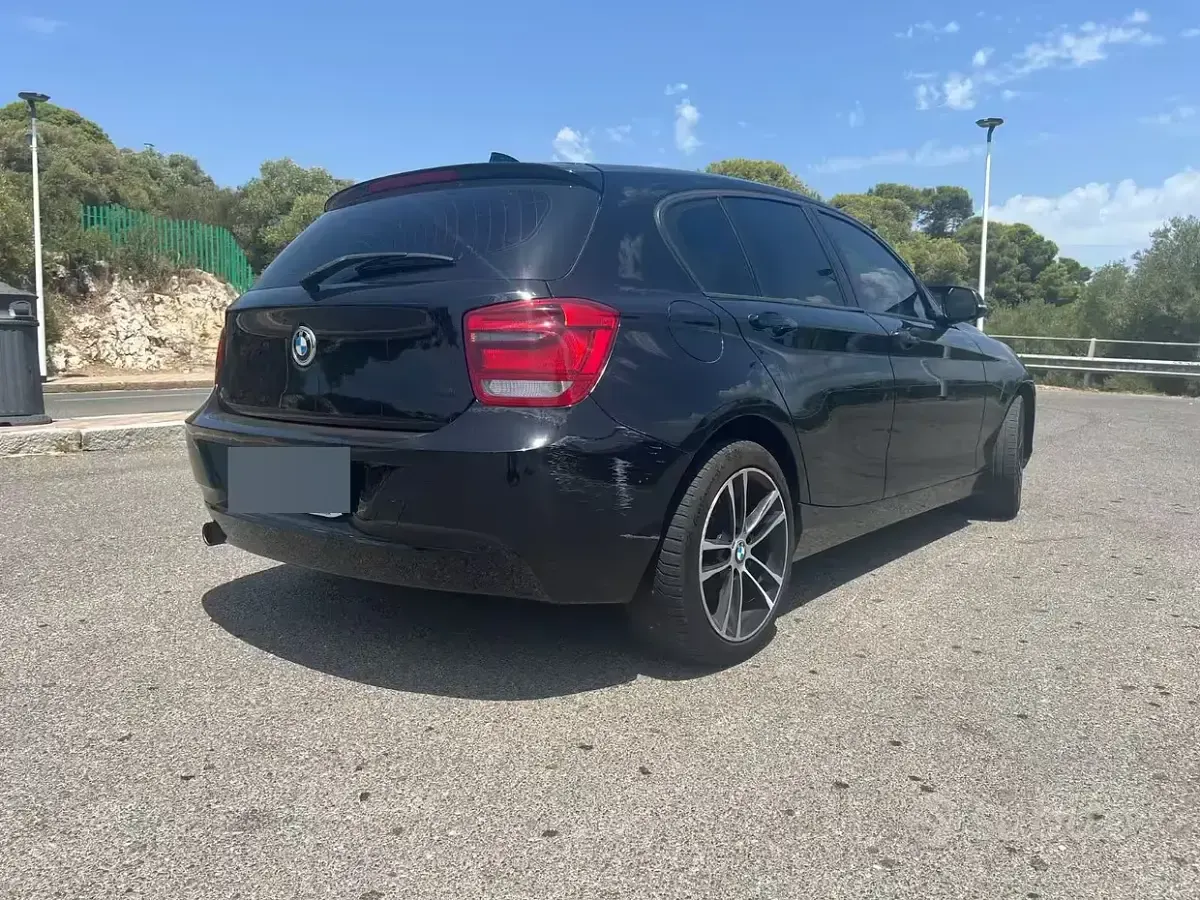 Usata BMW 118 143 CV (105 kW) 2012 Nero Utilitaria