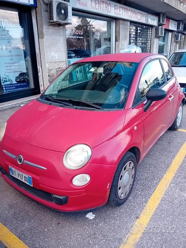 Usata Fiat 500 Pop 69 CV (50 kW) 2008 Rosso Utilitaria
