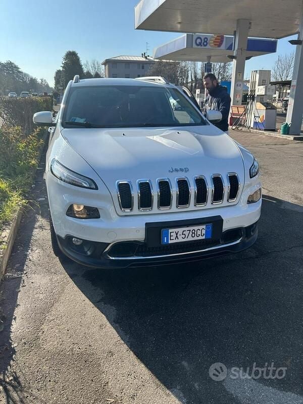 Usata Jeep Cherokee 170 CV (125 kW) 2014 Bianco SUV