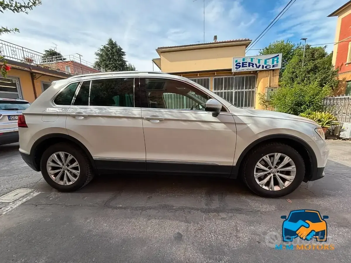 Usata VW Tiguan Business 116 CV (85 kW) 2018 Bianco SUV