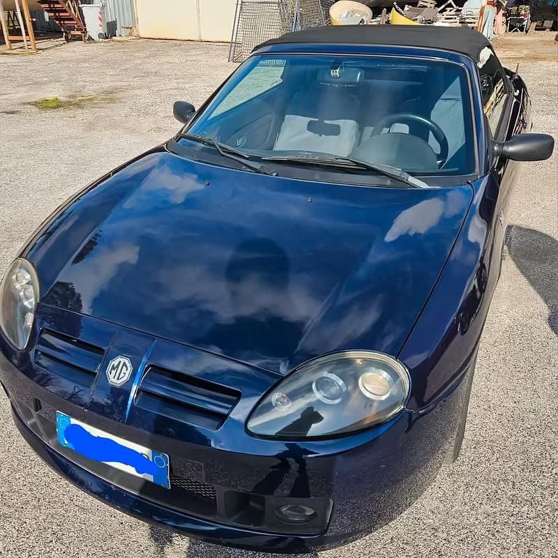 Usata MG TF 136 CV (100 kW) 2004 Blu Cabrio