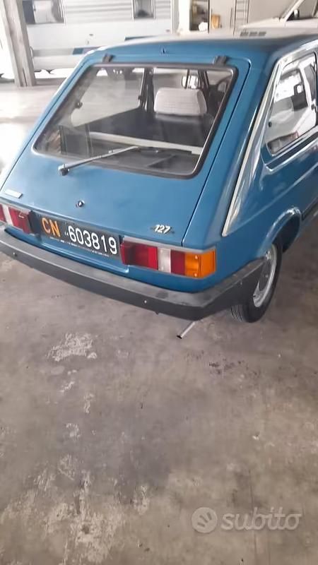 Usata Fiat 127 1981 Blu Utilitaria