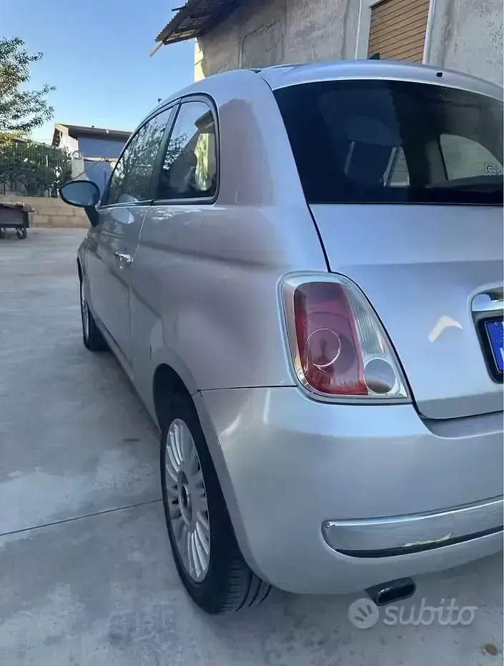 Usata Fiat 500 69 CV (50 kW) 2008 Grigio Berlina