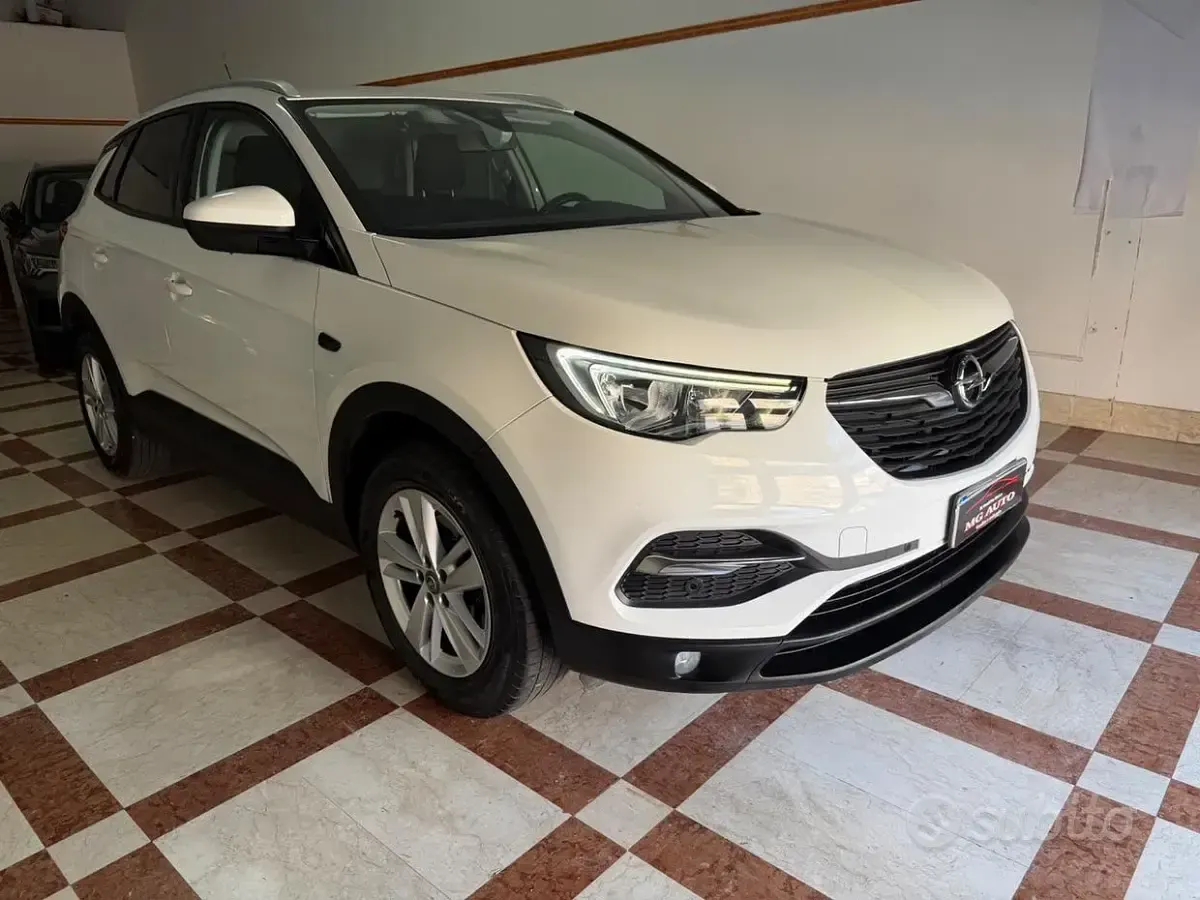 Usata Opel Grandland X 120 CV (88 kW) 2018 Bianco SUV