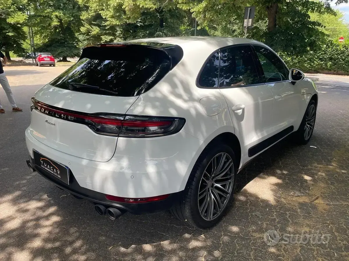 Usata Porsche Macan 245 CV (180 kW) 2019 Bianco SUV
