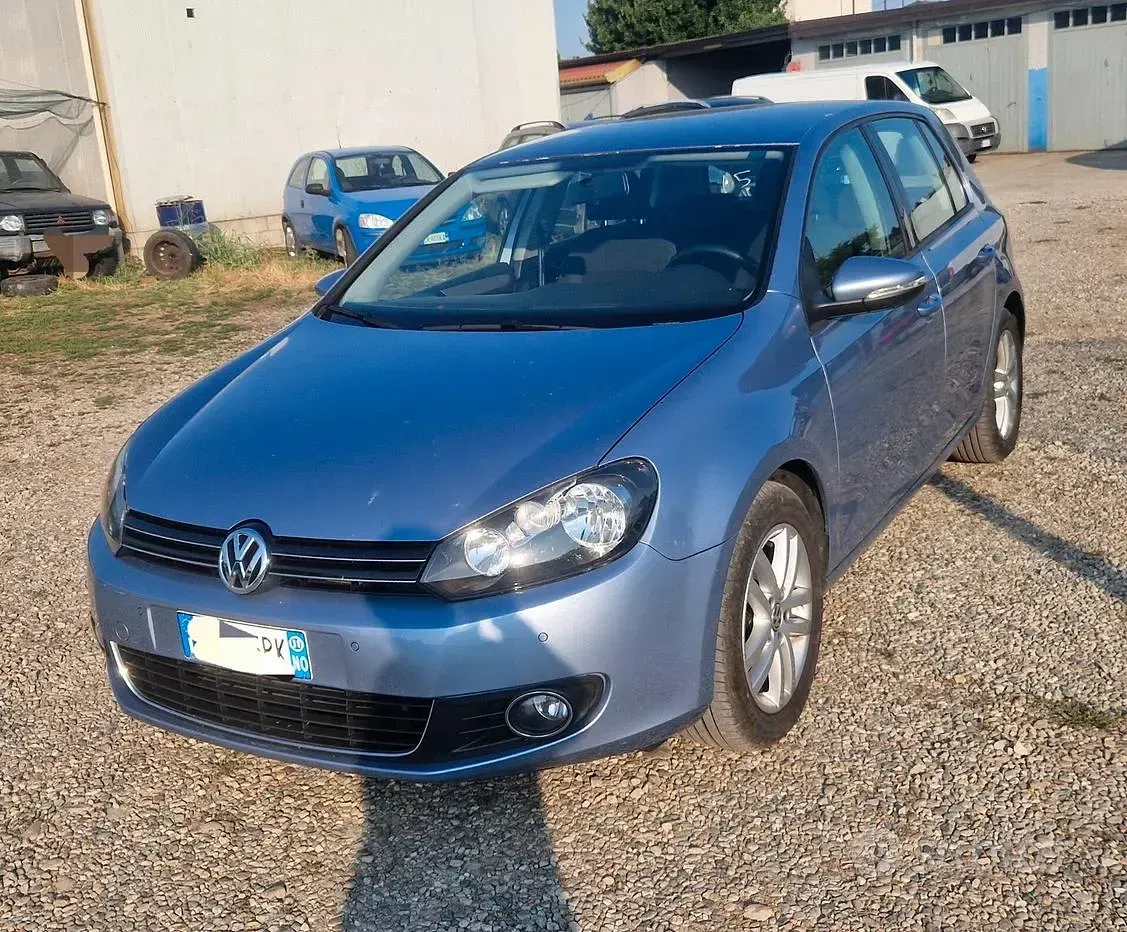 Usata VW Golf VI Highline 122 CV (89 kW) 2011 Grigio Berlina