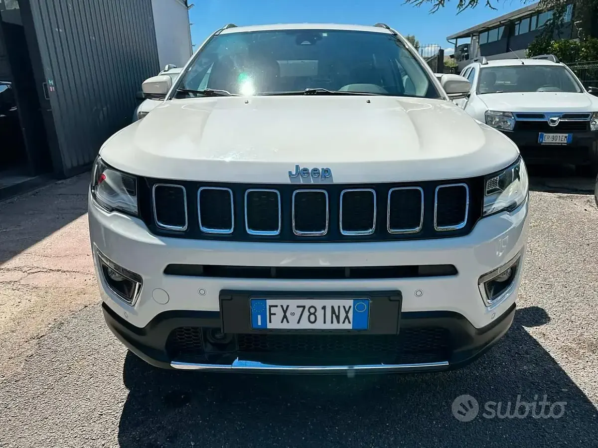 Usata Jeep Compass Limited 170 CV (125 kW) 2019 Bianco SUV