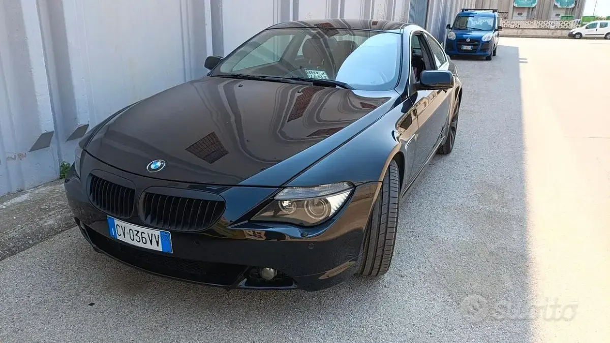 Usata BMW 630 Efficient Dynamics 258 CV (189 kW) 2005 Nero Coupé